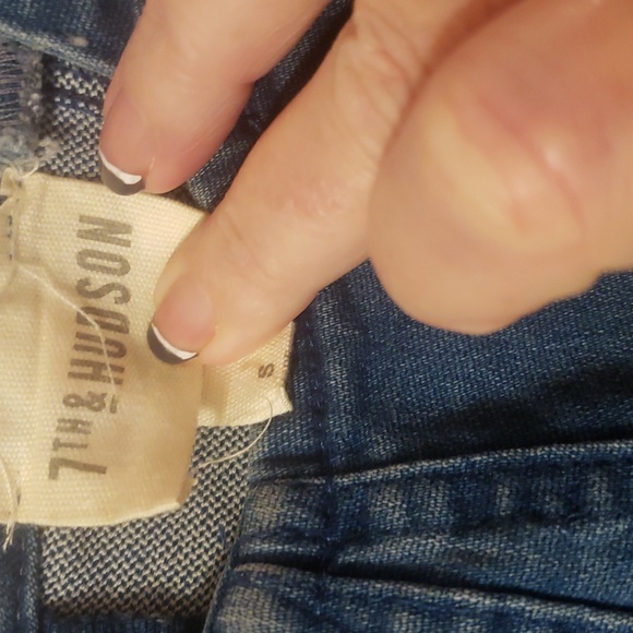 Chic Blue Denim Mini Dress - Picture 5 of 6